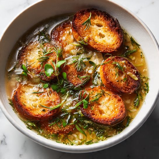 Authentic French Country Garlic Soup (Cozy Rustic Comfort Recipe) 5 Authentic French Country Garlic Soup (Cozy Rustic Comfort Recipe) - Recipe Image