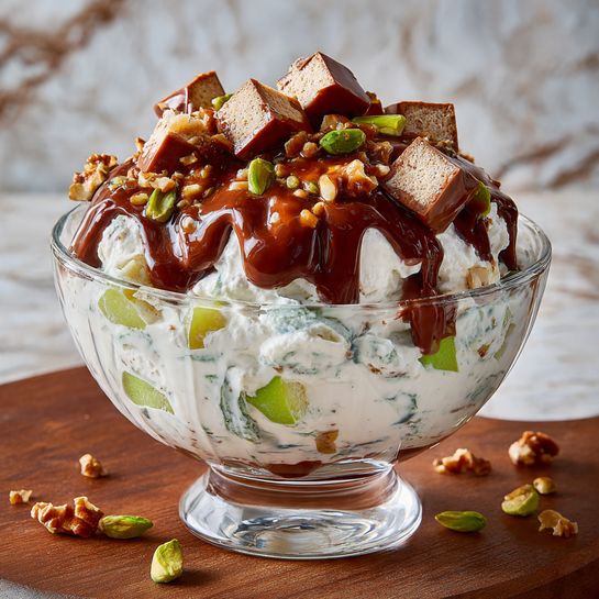 Midwest Snickers Salad for Holiday Potlucks