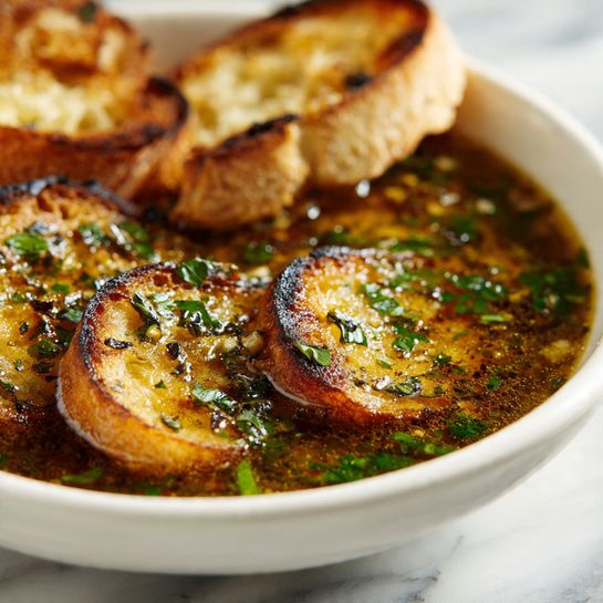 Authentic French Country Garlic Soup (Cozy Rustic Comfort Recipe)