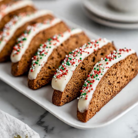 Gingerbread Biscotti - Recipe Image