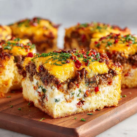 Cheesy Hashbrown Breakfast Casserole for Holiday Brunch - Recipe Image