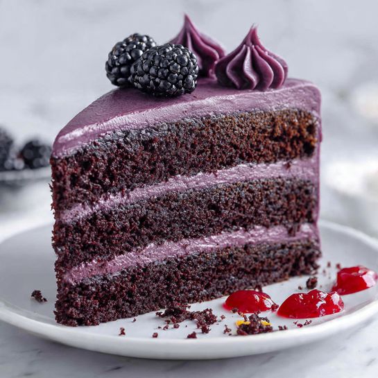 Purple Velvet Cake 4 Purple Velvet Cake - Recipe Image