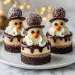 Chocolate Gnome Cheesecakes