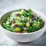 Kale and Brussels Sprouts Salad