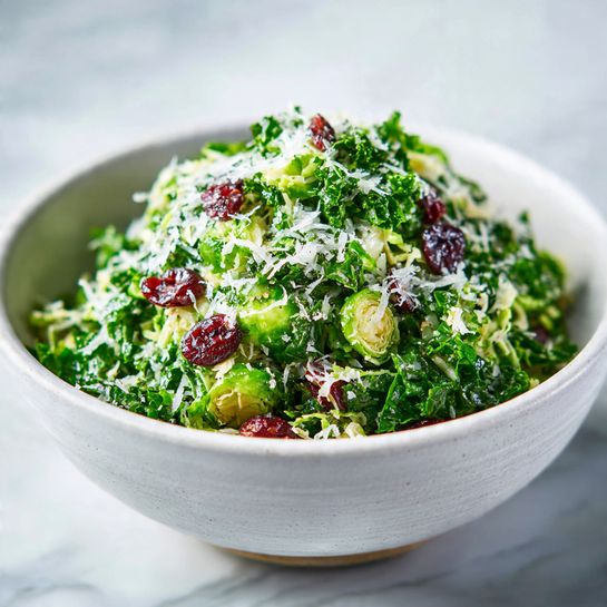 Kale and Brussels Sprouts Salad 4 Kale and Brussels Sprouts Salad - Recipe Image