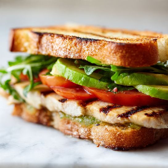 Mexican Chicken Torta Sandwich (Street-Style) - Recipe Image