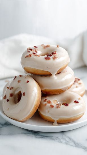 Maple Bacon Donuts