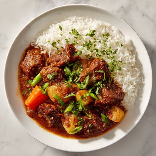 Authentic Jamaican Curry Chicken - Recipe Image