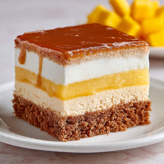 Mango Tiramisu (Eggless, Dairy-Free)