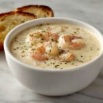 Shrimp Scampi Bisque