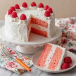 Raspberry Angel Cake Dessert