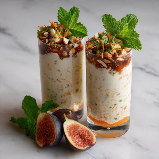 Lebanese Date & Orange Blossom Mousse 4 Lebanese Date & Orange Blossom Mousse - Recipe Image