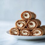 Cinnamon Roll Protein Crepes (High-Protein Healthy Breakfast)