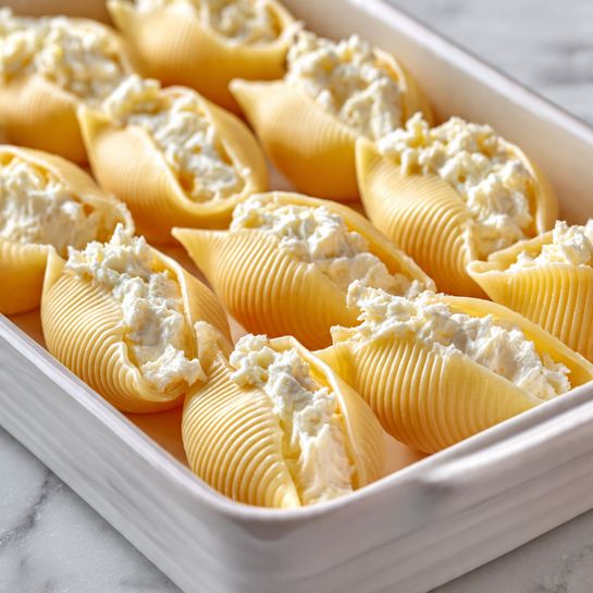 Creamy Chicken Alfredo Stuffed Shells for Cozy Nights