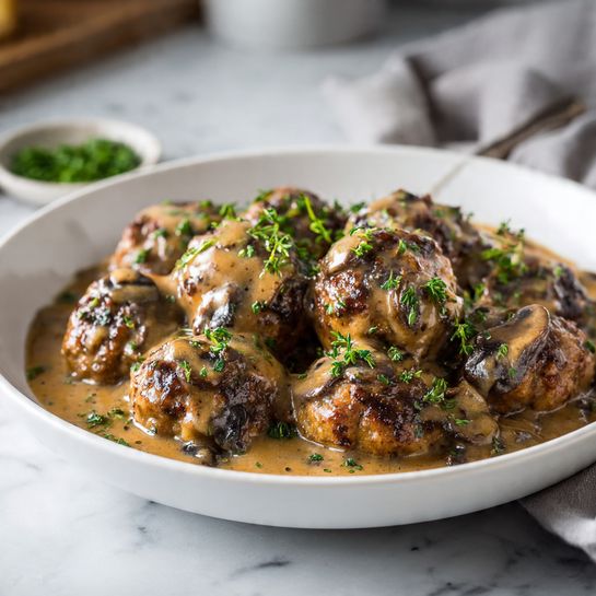 Salisbury Steak Meatballs
