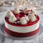Red Velvet Cheesecake with Cream Cheese Frosting