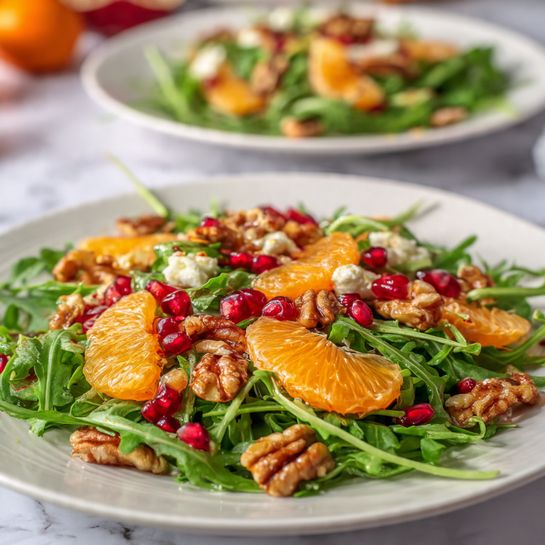 Festive Christmas Salad with Pomegranate & Citrus