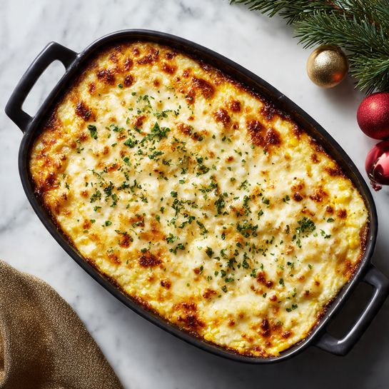 Sweet Harmony Honey-Glazed Corn Casserole