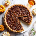 Bourbon Brûlée Pumpkin Pie for Holiday Entertaining