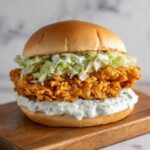 Crispy Chicken Caesar Sandwich for Cozy Winter Lunches