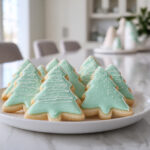 Christmas Tree Sugar Cookies with Royal Icing
