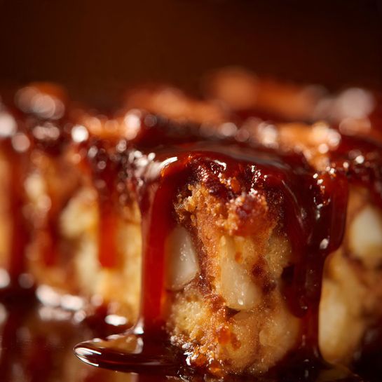 Apple Brownies with Maple Glaze - Recipe Image
