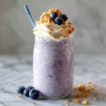 Blueberry Cheesecake Milkshake