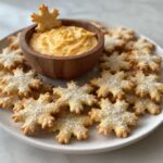 Snowflake Tortilla Chips with Queso