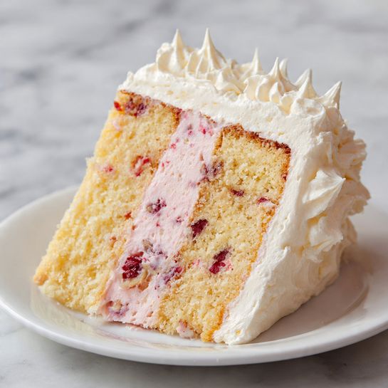 Strawberry Italian Cream Pound Cake for Winter Celebrations - Recipe Image