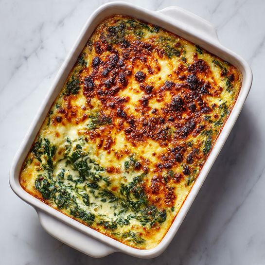 Trisha Yearwood’s Spinach Casserole for Holiday Dinners