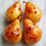 Honey Glazed Baked Pears
