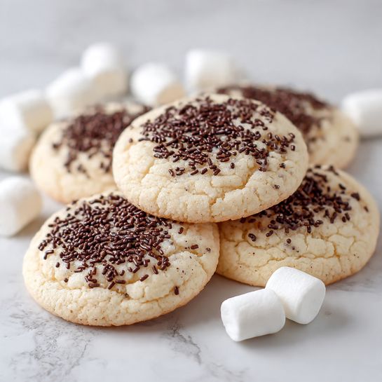 Hot Cocoa Meringue Cookies - Recipe Image