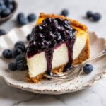 Blueberry Crumble Cheesecake