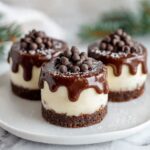 Brownie Bottom Mini Cheesecakes (Easy Party Dessert)