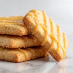 Cardamom Shortbread Cookies with Zesty Orange Glaze