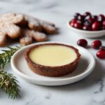 Eggnog Custard Tart