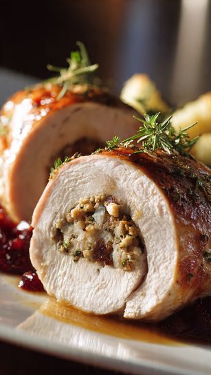 Discover the Delight of Cranberry Brie Stuffed Chicken Today!
