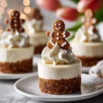 Mini Gingerbread Cheesecakes That Melt in Your Mouth