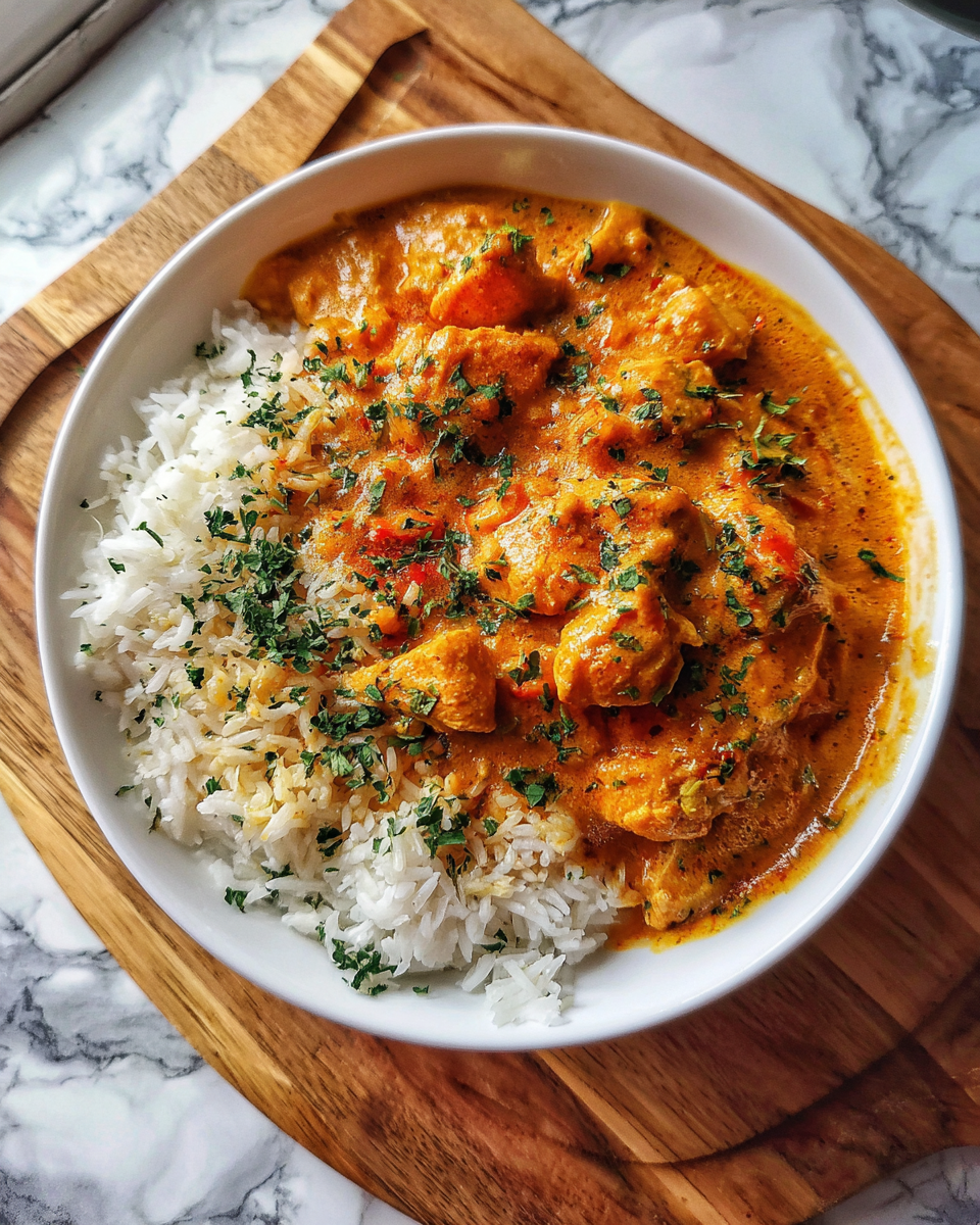 Quick 20-Minute Butter Chicken (Creamy One-Pan Indian Dinner) - Recipe Image