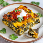 Easy Chile Relleno Casserole (No-Fry Cheesy Pepper Bake)