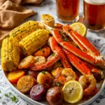Ultimate Cajun Seafood Boil with Garlic Butter Sauce (Easy Crowd-Pleaser)