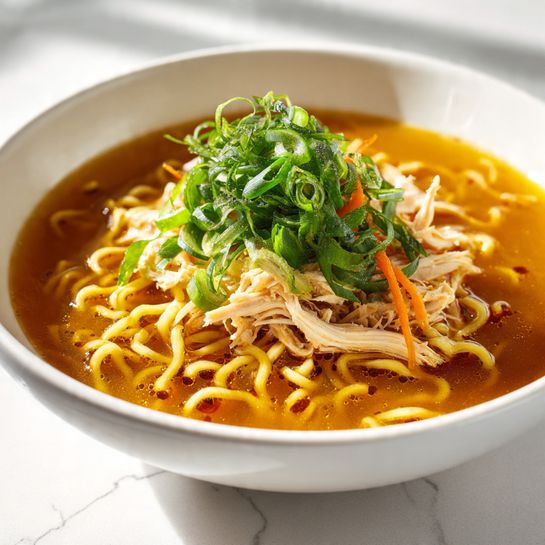 Soul-Warming Ginger Chicken Noodles