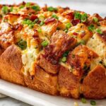 Cheesy Bacon Ranch Pull-Apart Bread