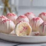 Strawberry Cheesecake Cookie Truffles