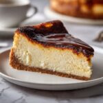 Burnt Chocolate Basque Cheesecake