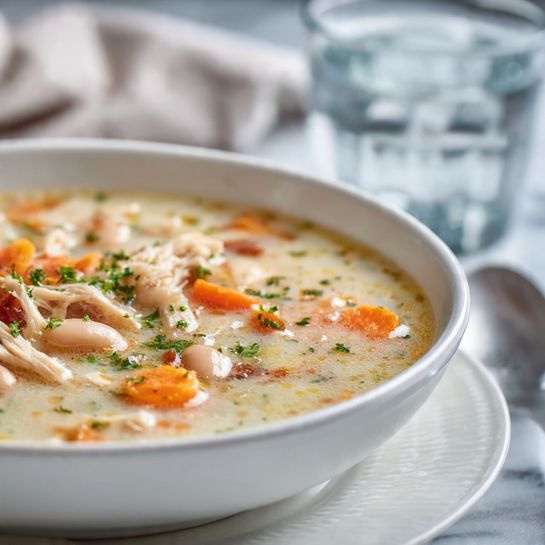 Cozy Chicken White Bean Soup for Cold Days