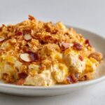 Neiman Marcus Chicken Casserole with Bacon & Ritz Topping