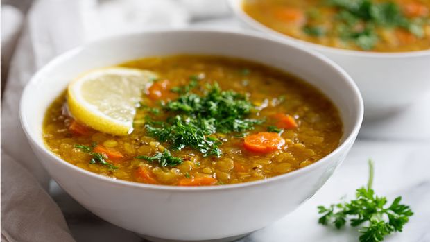 Anti Inflammatory Red Lentil Soup