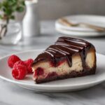 Dark Chocolate Raspberry Cheesecake