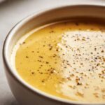 German Beer Cheese Soup with Sharp Cheddar
